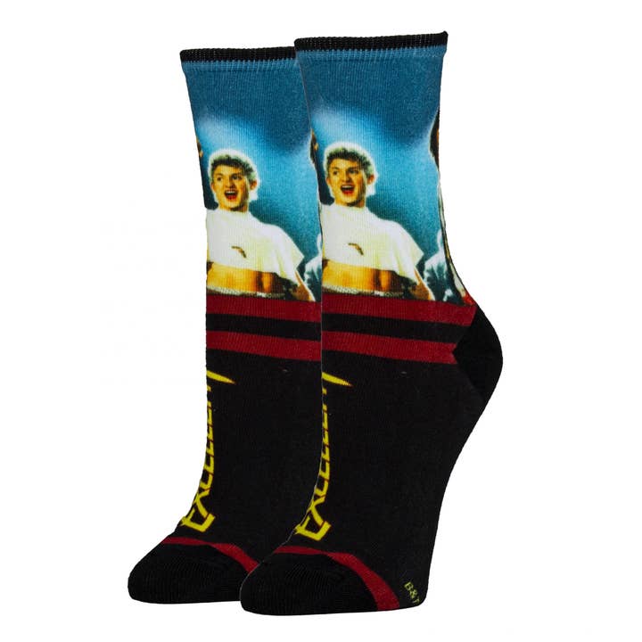 Oooh Yeah/Sock It Up/Oooh Geez Slippers - Wholesale Socks - Women's - Excellent | Women's Cotton Crew Funny Socks