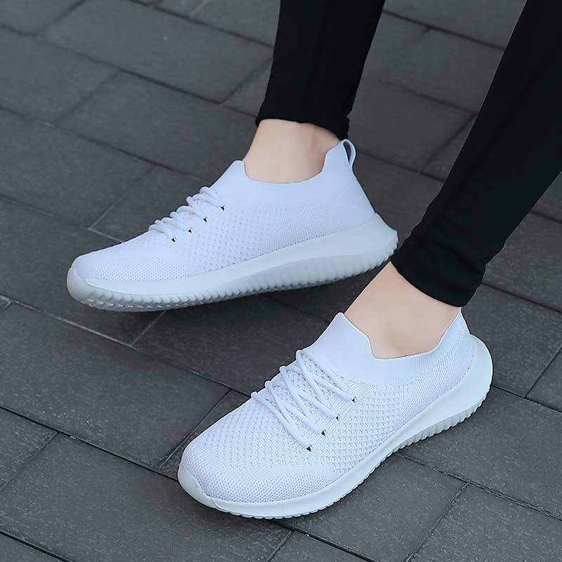 Calseosvic - Wholesale Athletic Sneakers - Women's - Refreshing sports shoes knitted lightweight women's shoes1