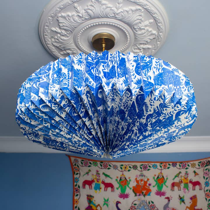 AARVEN – wholesale Lampshade – Origami Paper Lightshade "Saucer"8