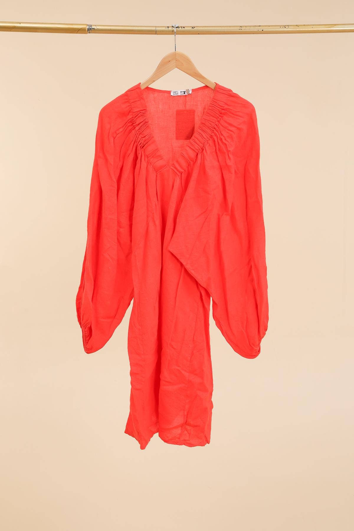 LÉA & LUC - Wholesale Dress - Women's - 100% linen dress REF. 721365