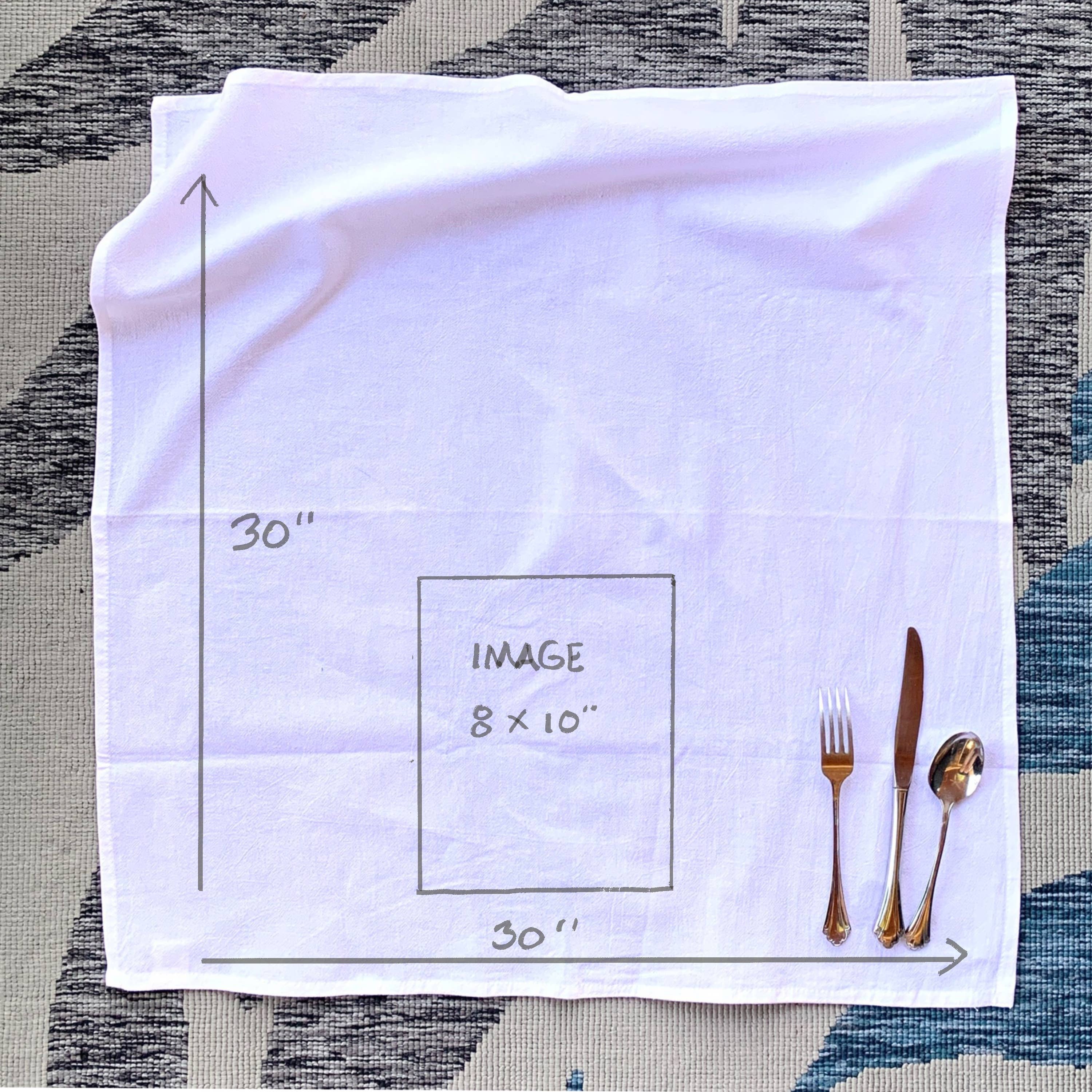 Laura K Aiken Studio - Wholesale Tea Towel - Create Your Own Idea for a Tea Towel1