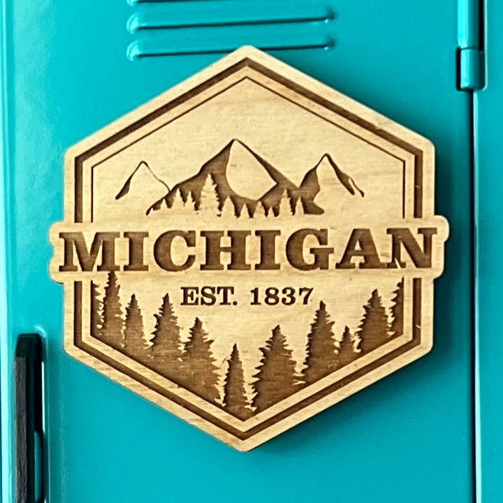 State Est. Magnet for wholesale by Chamness' Crafty Corner