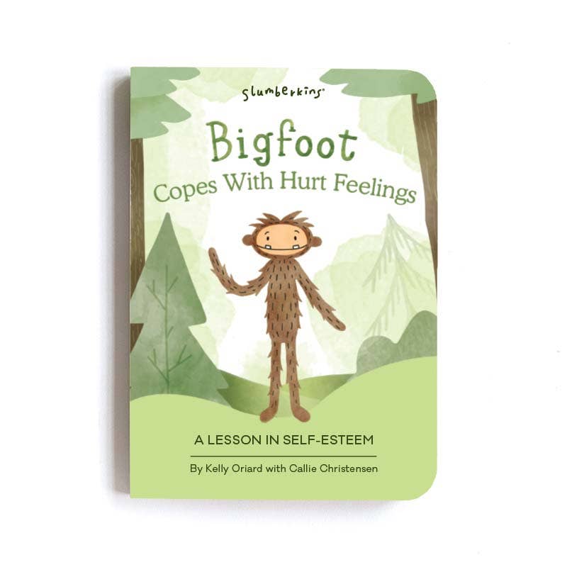 Slumberkins Inc. - Wholesale Stuffed/Plush Toy - Kids & Baby - Bigfoot's Self Esteem Plush Set - with 2 books!8