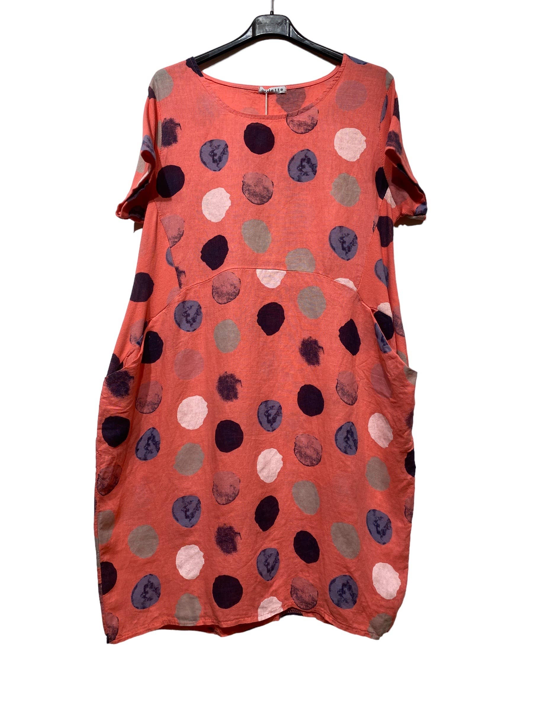 LINEN & COTTON HOUSE - Wholesale Jurk - Dames - 3533 jurk van linnen | dameskleding31