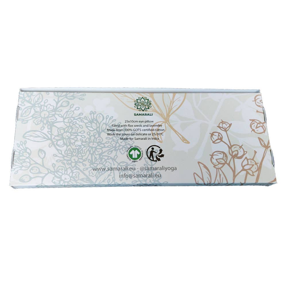 Samarali - Wholesale Spa/Therapy Pillow - Yoga Eye Pillow - Yellow | Organic cotton (Gots certified)7