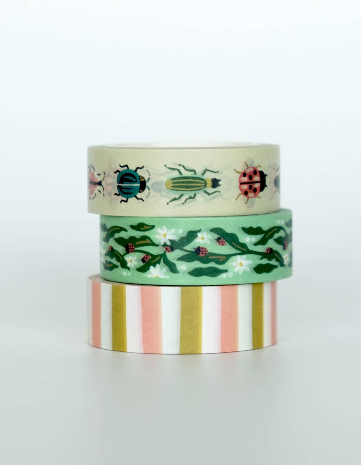 Idlewild Co. - Wholesale Washi Tape - Washi Tape, Set of 3 | Entomologist Garden 2