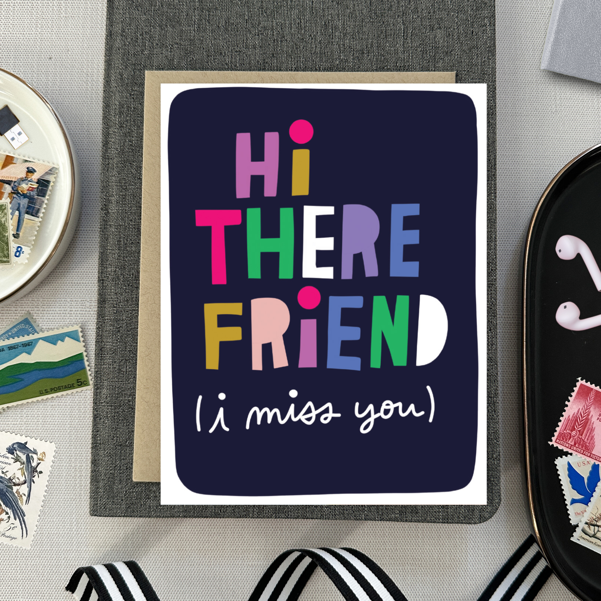 Barone and Co. - Wholesale Friendship Card - Hi There Friend Card5