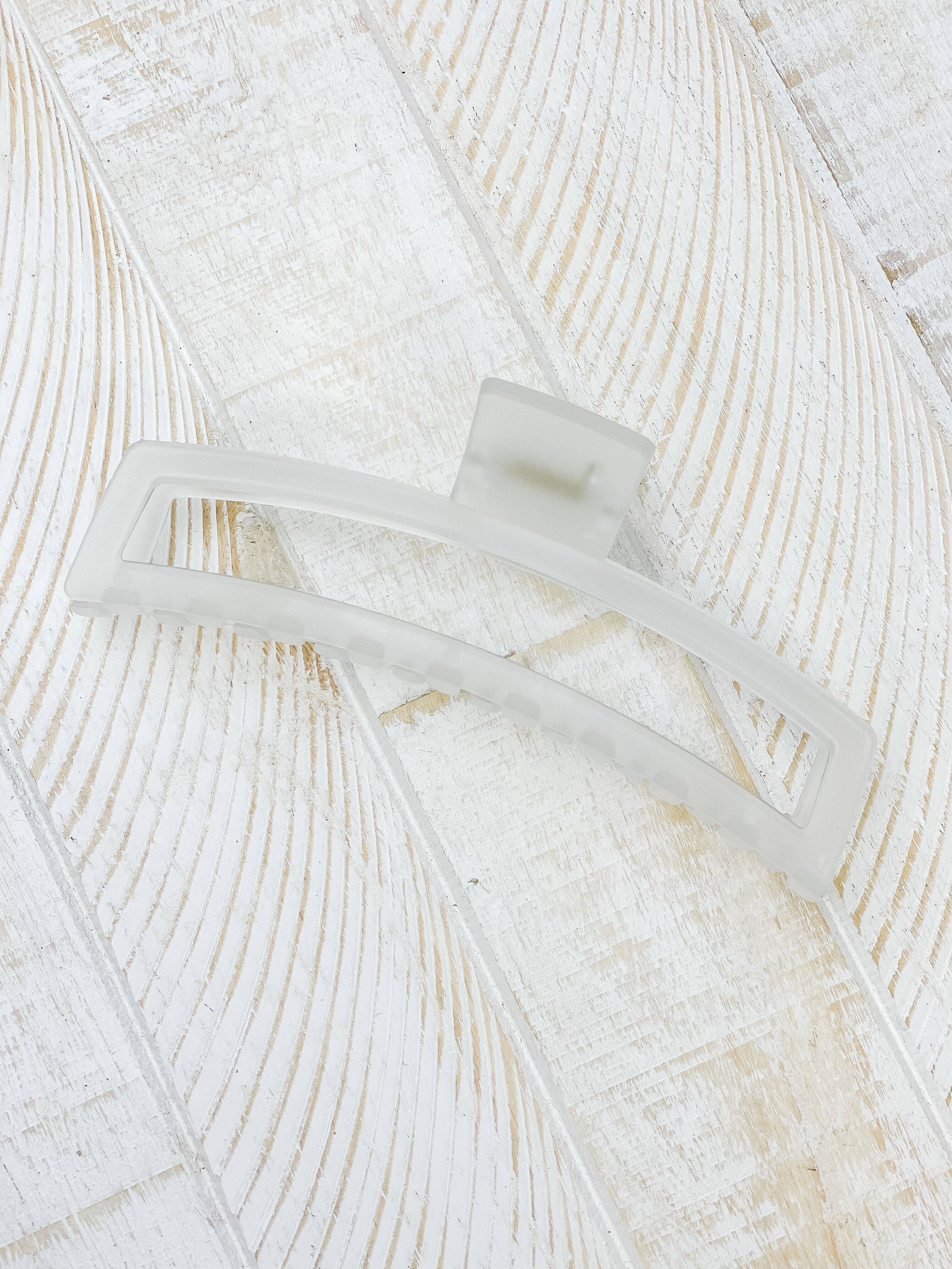 Prep Obsessed Wholesale - Wholesale Hair Clip - Women's - Giant Frosted Claw Clip3