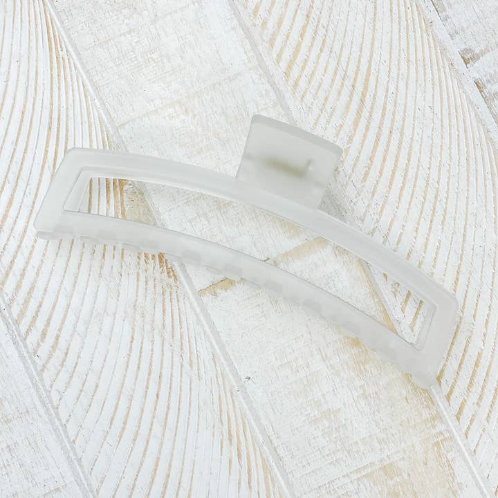 Prep Obsessed Wholesale - Wholesale Hair clip – Women’s - Giant Frosted Claw Clip3