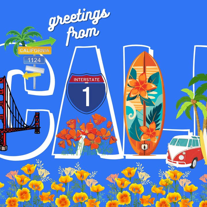 Saludos desde Cali Postal para venta al por mayor de Piles of Postcards