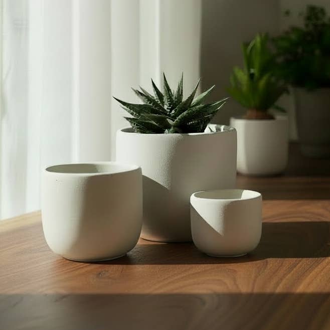 Concrete Planters | ws for wholesale by Wind + Willow Co.
