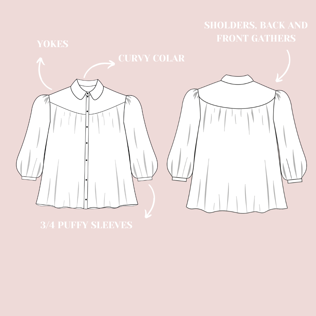 Lise Tailor – Kit de costura artesanal por atacado – Padrão de costura - Dapper - vendido individualmente18