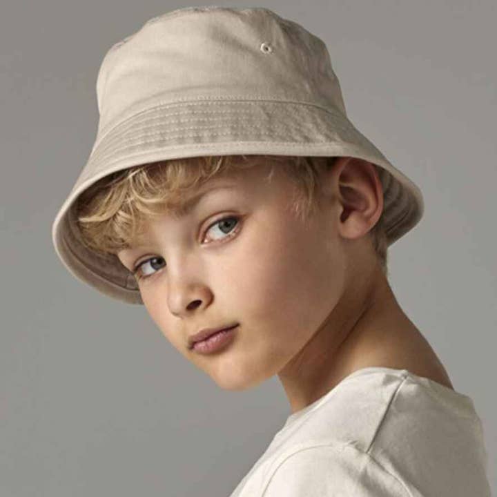 Pierre Francis – wholesale Bucket hat – kids – Beechfield - Kids Organic Cotton Bucket Hat