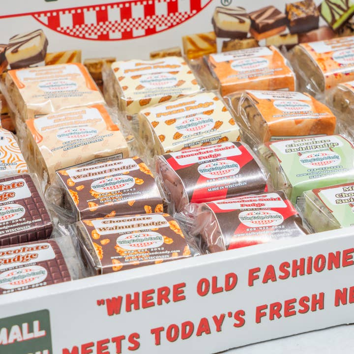 Valley Fudge & Candy - Vente Fudges - Présentoir comptoir de fudge 40 pièces1
