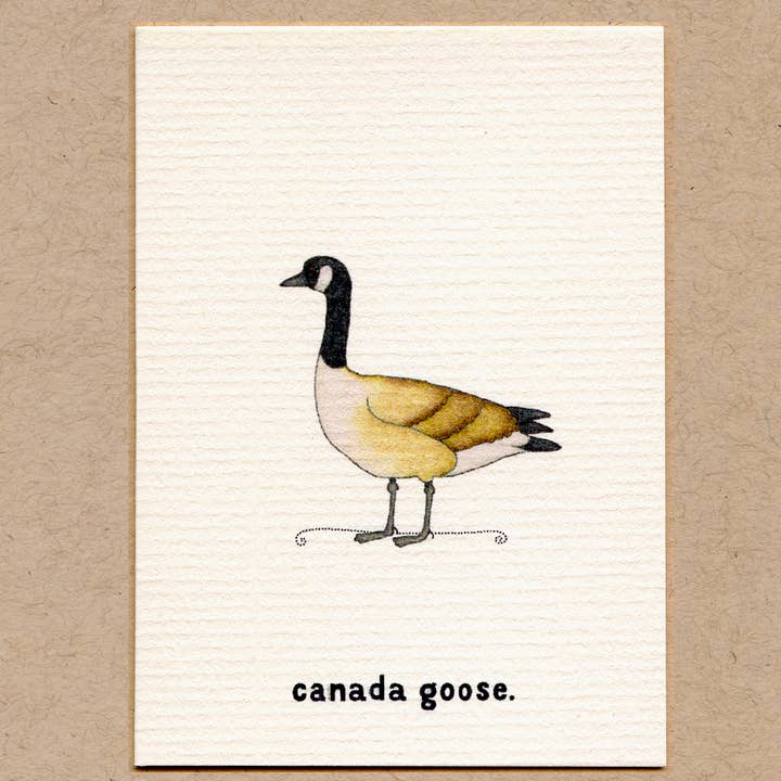 Carte de vœux Canada Goose pour la vente par Beth Mueller