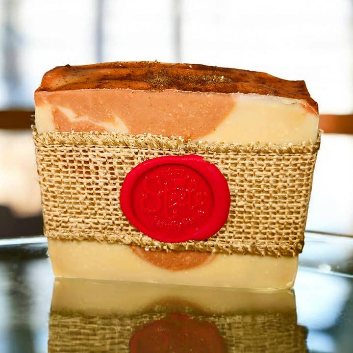 Frankincense & Myrrh- Goat Milk Soap for wholesale by Steele Family Farm