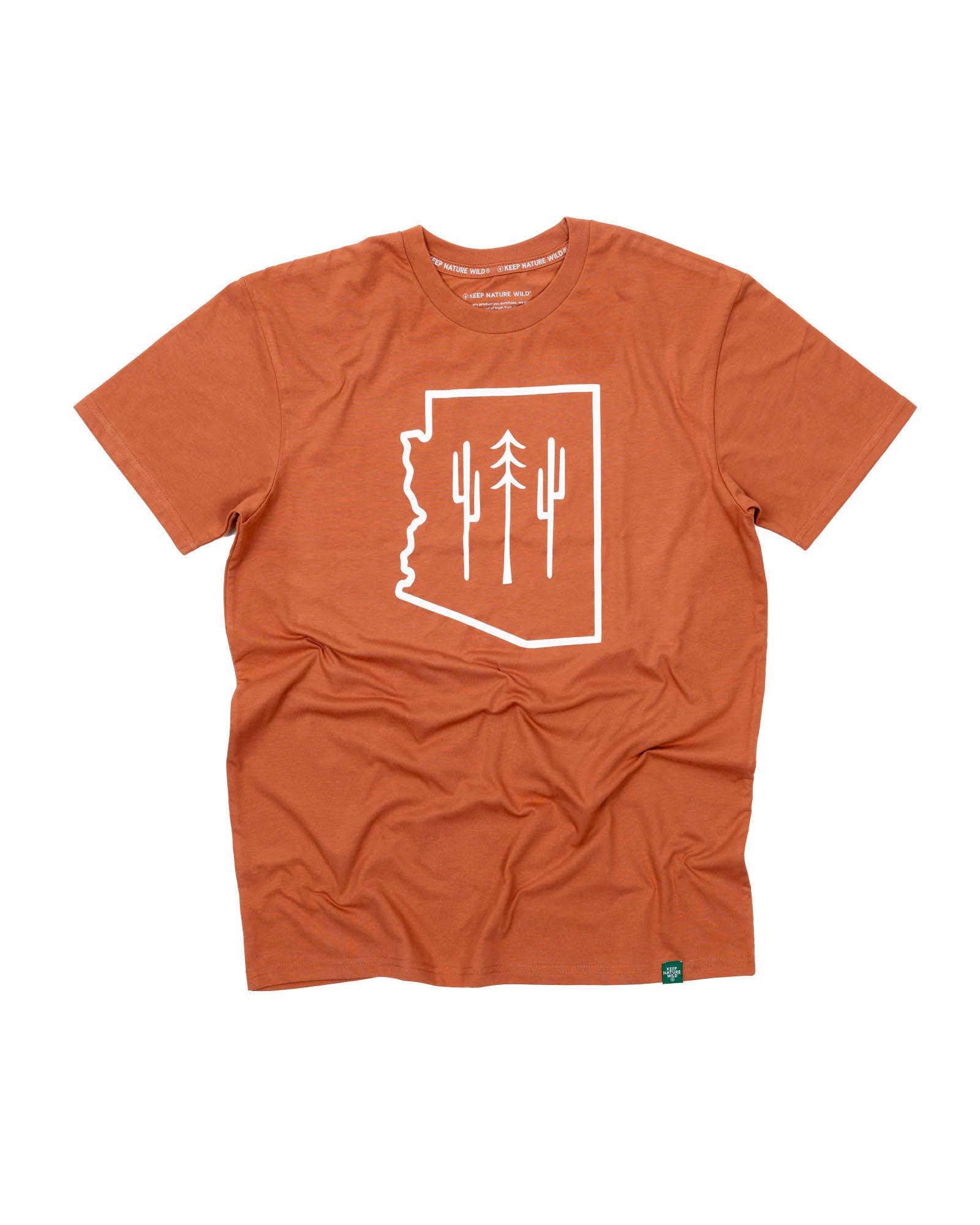 Keep Nature Wild - Wholesale T-shirt met print - Uniseks - Arizona Wilderness Unisex T-shirt | Redwood1