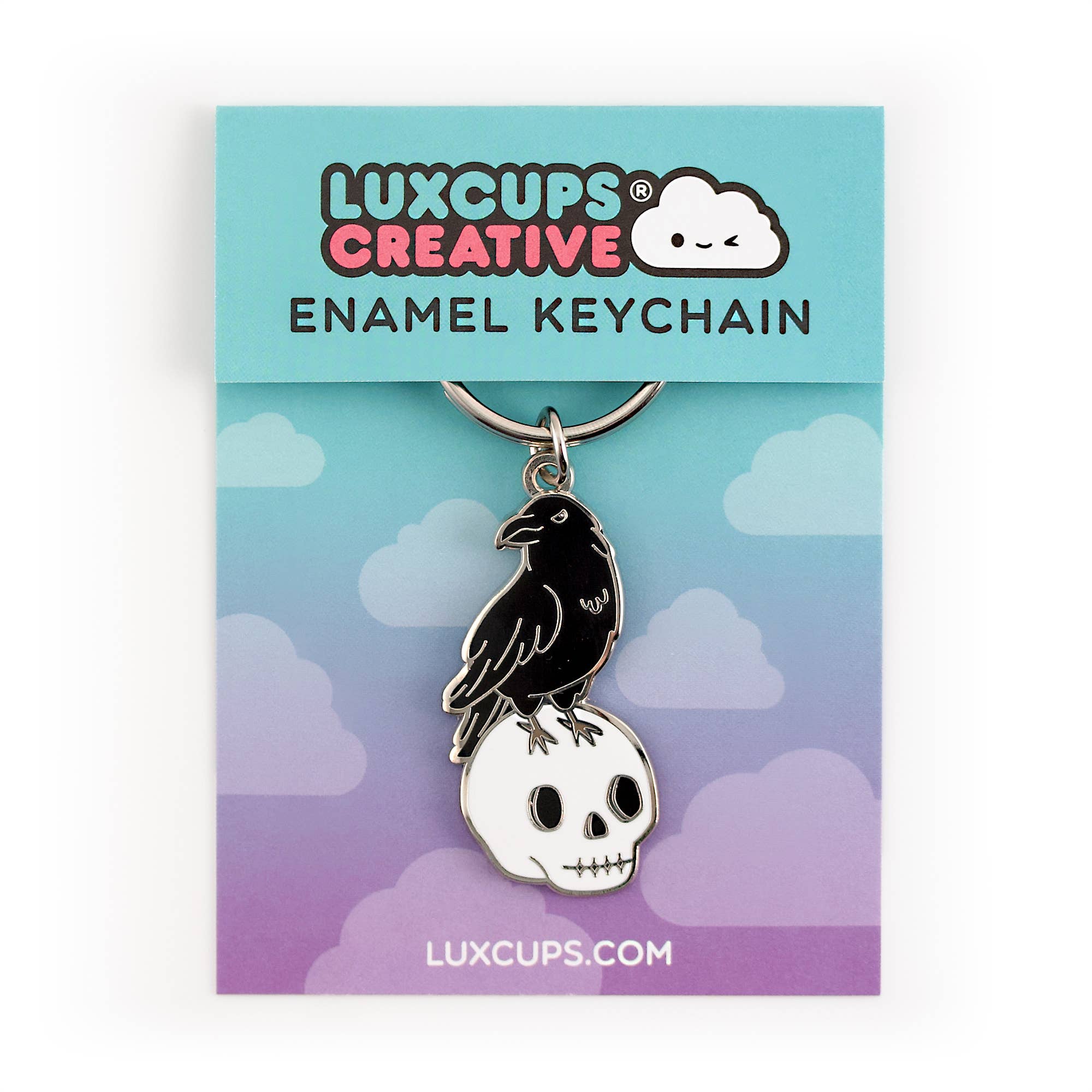 LuxCups Creative - Wholesale Keychain - Unisex - The Raven Keychain1