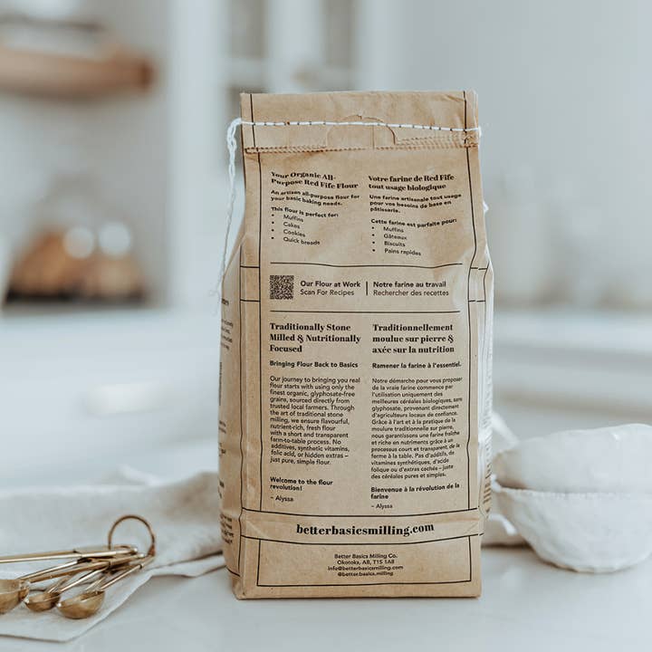 Better Basics Milling - Wholesale Flour - Organic All-Purpose Red Fife Flour2