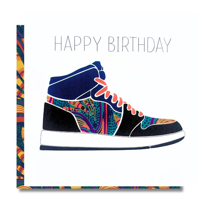 Afrokicks Vibe | Vibrance Collection - Birthday card for wholesale by AfroTouch Design
