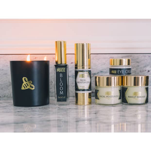 Generation Bee - Wholesale Jar/Filled Candle - All-Natural Beeswax Candle w/ Fragrance Oil Blends