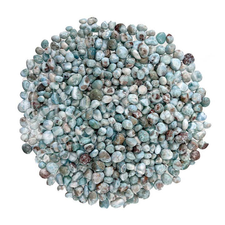 Oceanic Linkways Inc - Wholesale Spiritual Stone/Crystal - (KG)TUMBLED STONES - LARIMAR 10-20 MM