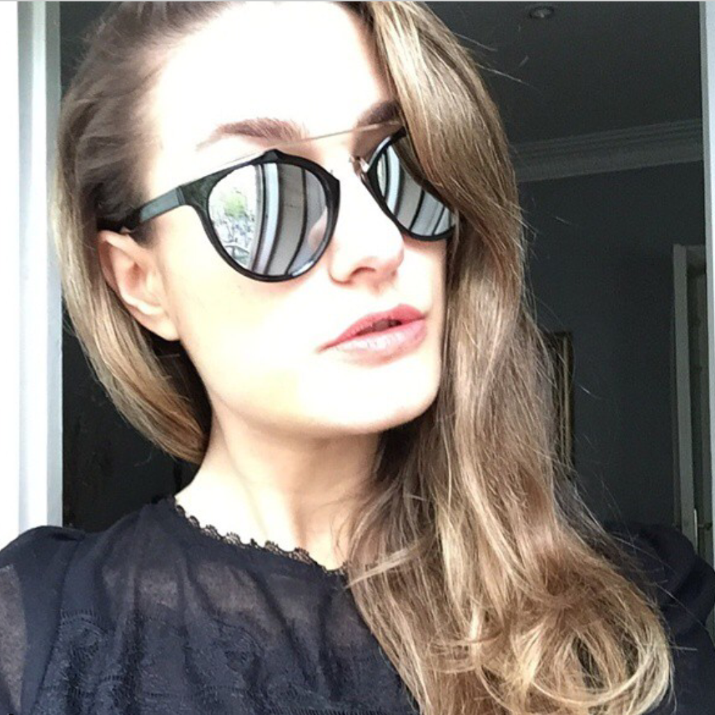 Emblem Eyewear – wholesale Solglasögon - Unisex – Premium Horn Rimmed Vintage Crossbar solglasögon Flash5