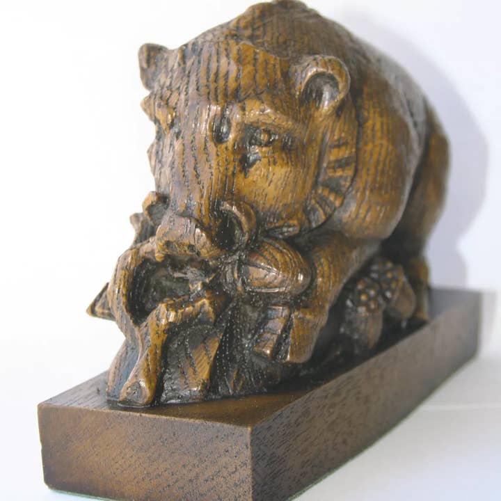 Oakapple Designs Ltd - Wholesale Decorative Figurine - Wild Boar of St. Giles - Reproduction Misericord Carving.3