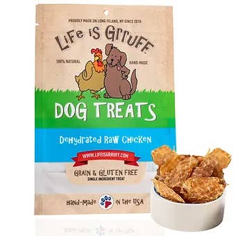 Dehydrated Chicken Breast 4oz for wholesale by Life is Grruff