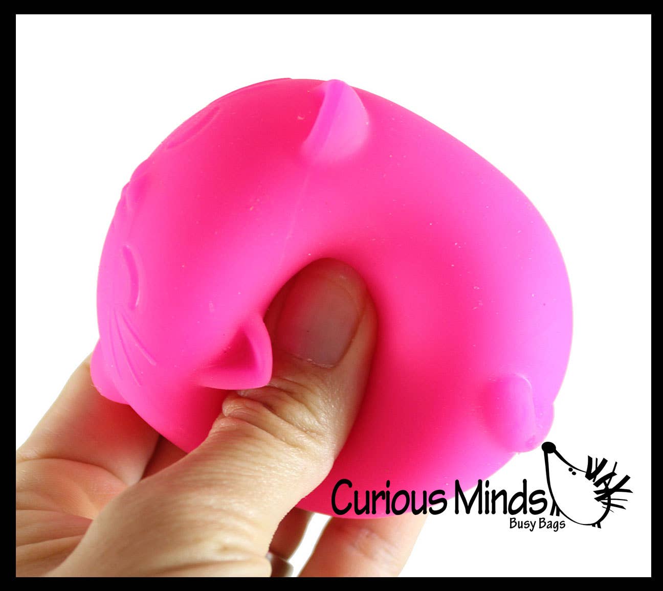 Curious Minds Toys - Wholesale Squishy Toy - Kids & Baby - 1 Cat Nee Doh Soft Fluff- Filled Squeeze Stress Ball5