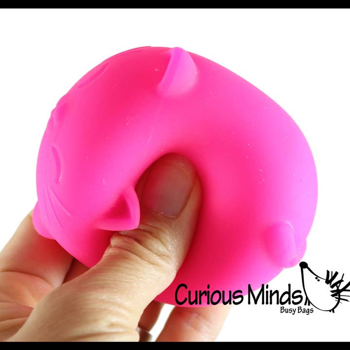Curious Minds Toys - Wholesale Squishy Toy - Kids & Baby - 1 Cat Nee Doh Soft Fluff- Filled Squeeze Stress Ball5