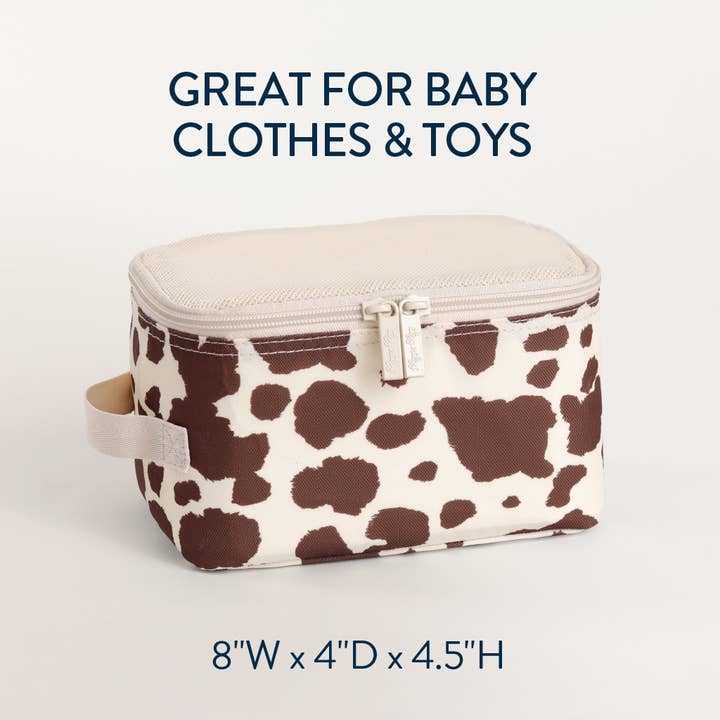 Itzy Ritzy - Wholesale Packing Cube - Giddy Up! Cow Print Pack Like a Boss™ Packing Cubes4