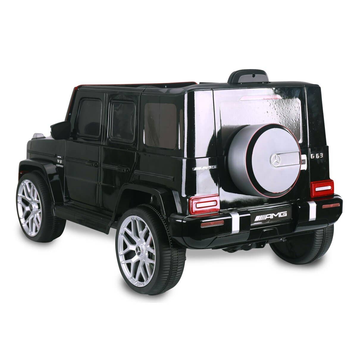 mhw24 - Wholesale Toy Car/Truck - Kids - Mercedes AMG G 63 12 V black ride-on6