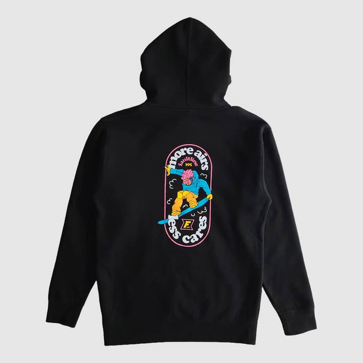 More Airs Heavyweight Hoodie - Black for wholesale by FaultLine395
