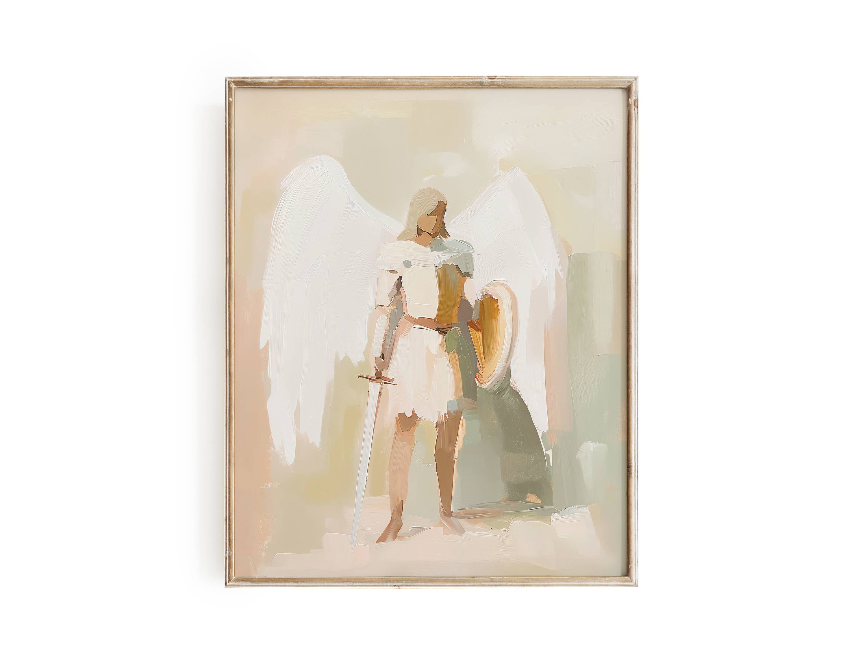 Reap+Sow – wholesale Art print – St Michael the Archangel modern art print
