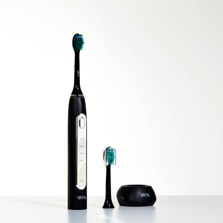 Sparkling White Smile - Wholesale Toothbrush - LED Sonic Electric Toothbrush in Black3