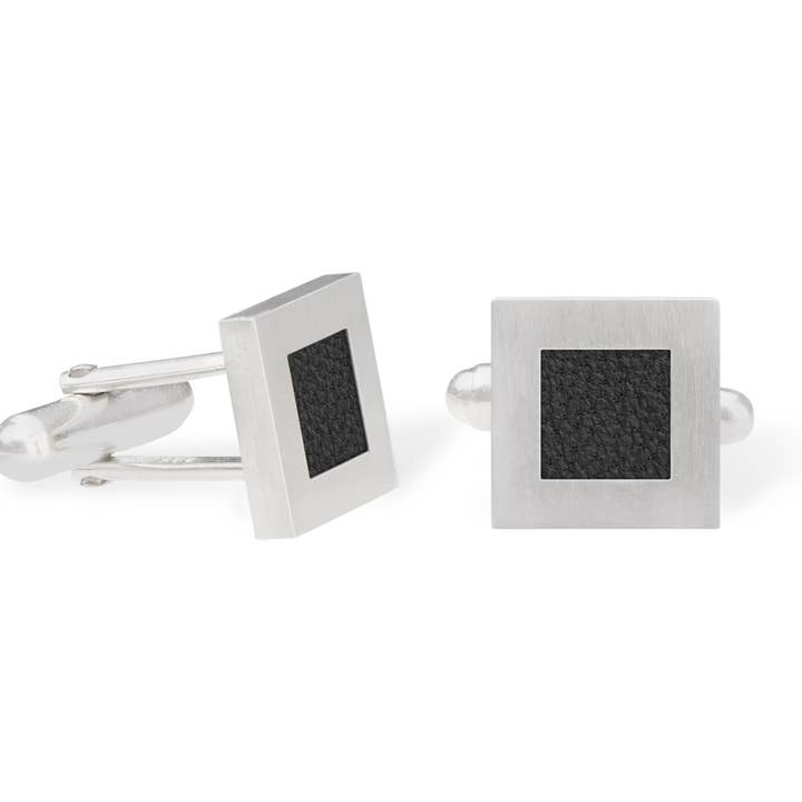 EARTH SQUARE CUFFLINKS for wholesale by Mission Atelier