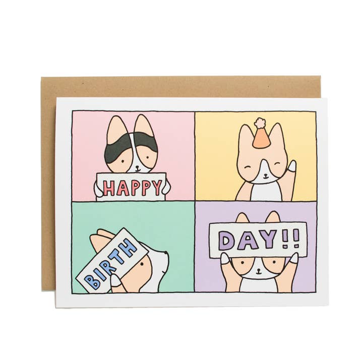 Group Chat Birthday Card for wholesale by Tiffbits