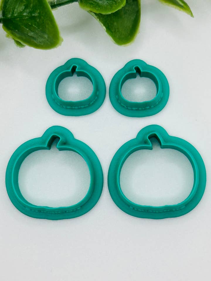 Basic Pumpkin Cookie Cutter / Polymer Clay Cutter for wholesale by CaliLu Clay Co.