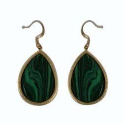 Earrings Satin Gold Textured .651E1997 for wholesale by Zirconmania Wholesale Fashion Jewelry