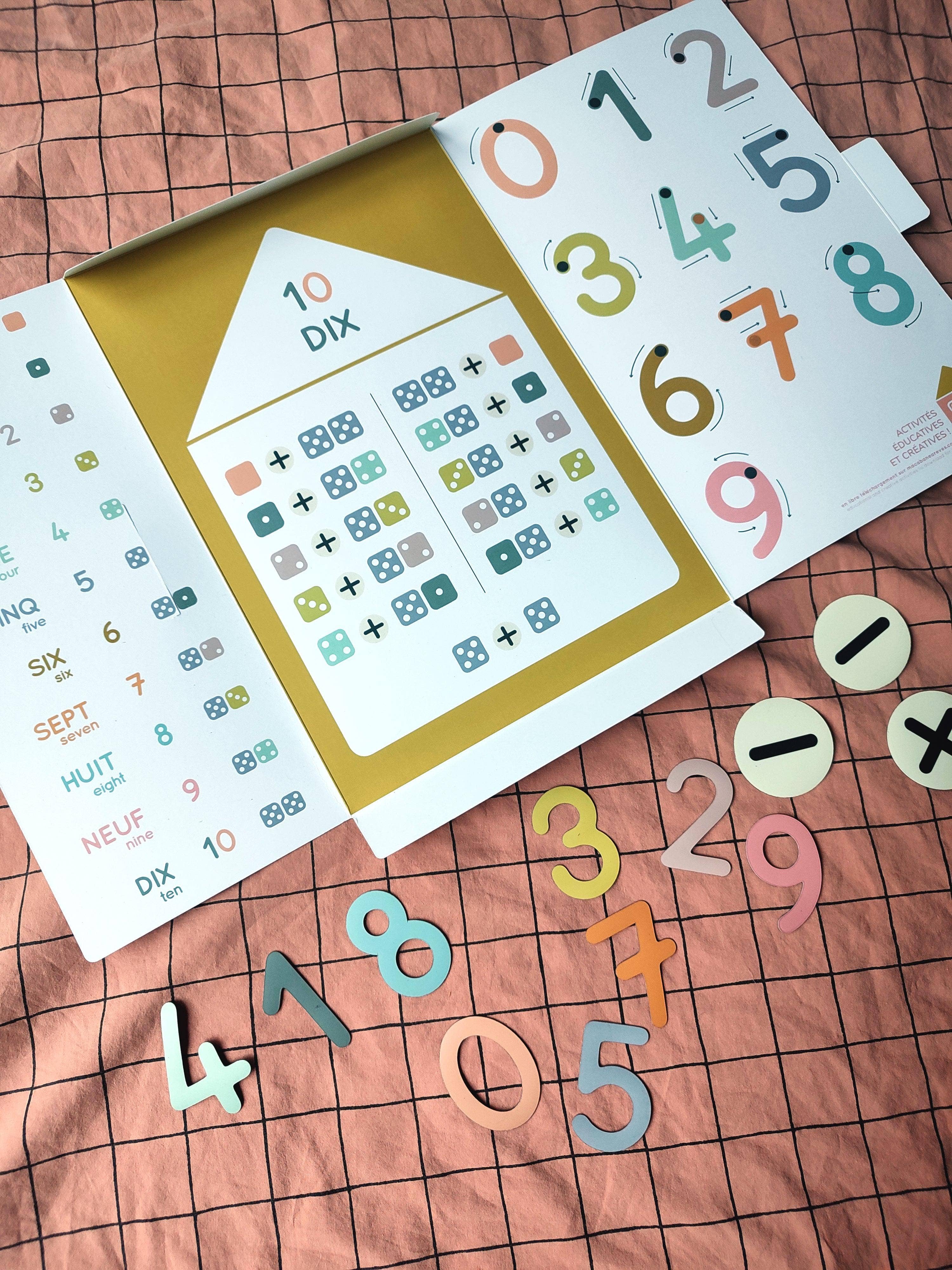 Ma Cabane à Rêves - Vente Aimant - Enfant et bébé - Chiffres magnétiques1