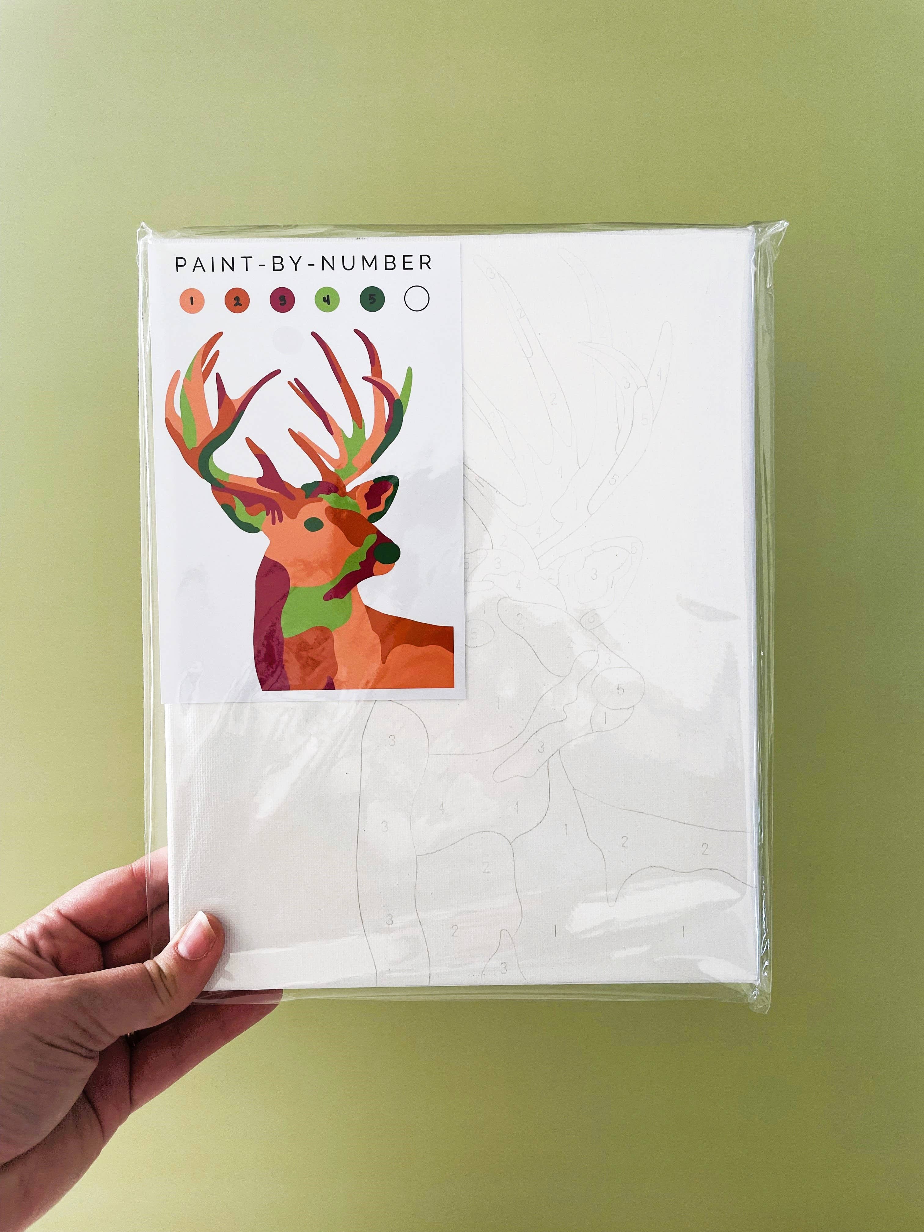 Fundenberger Studio - Wholesale DIY Craft Kit - Deer Paint-By-Number1