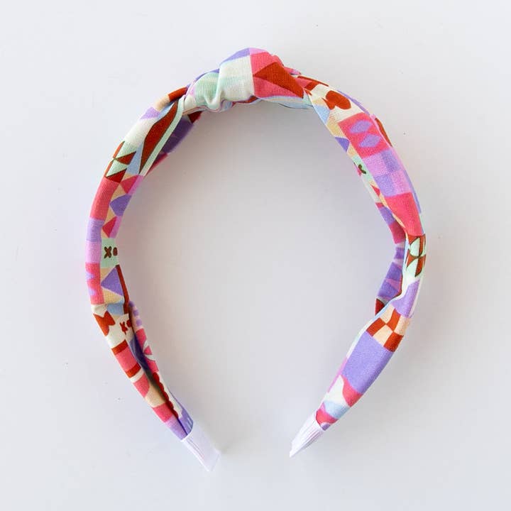 Small World | Knotted Headband for wholesale by Modern Piggy