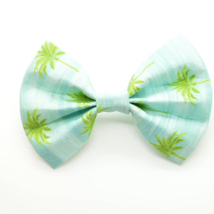 Palm Trees Bow Tie for wholesale by Dog Collar World