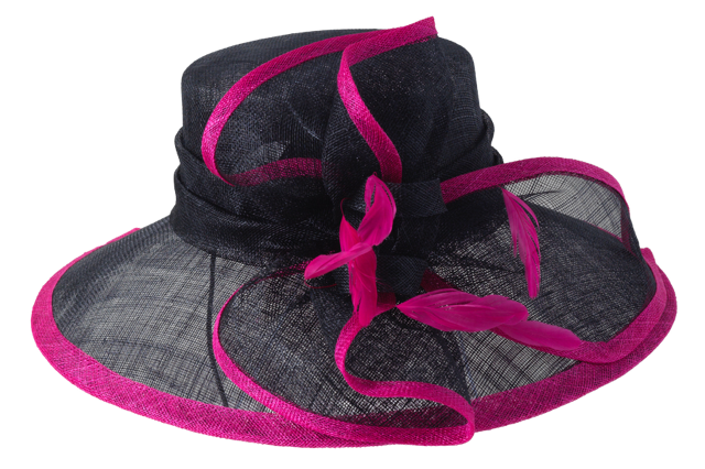 Toucan Hat Company/ Carole Amper – Engroshandel Fascinatorhat - Dame – Sinamay-hat i to toner3
