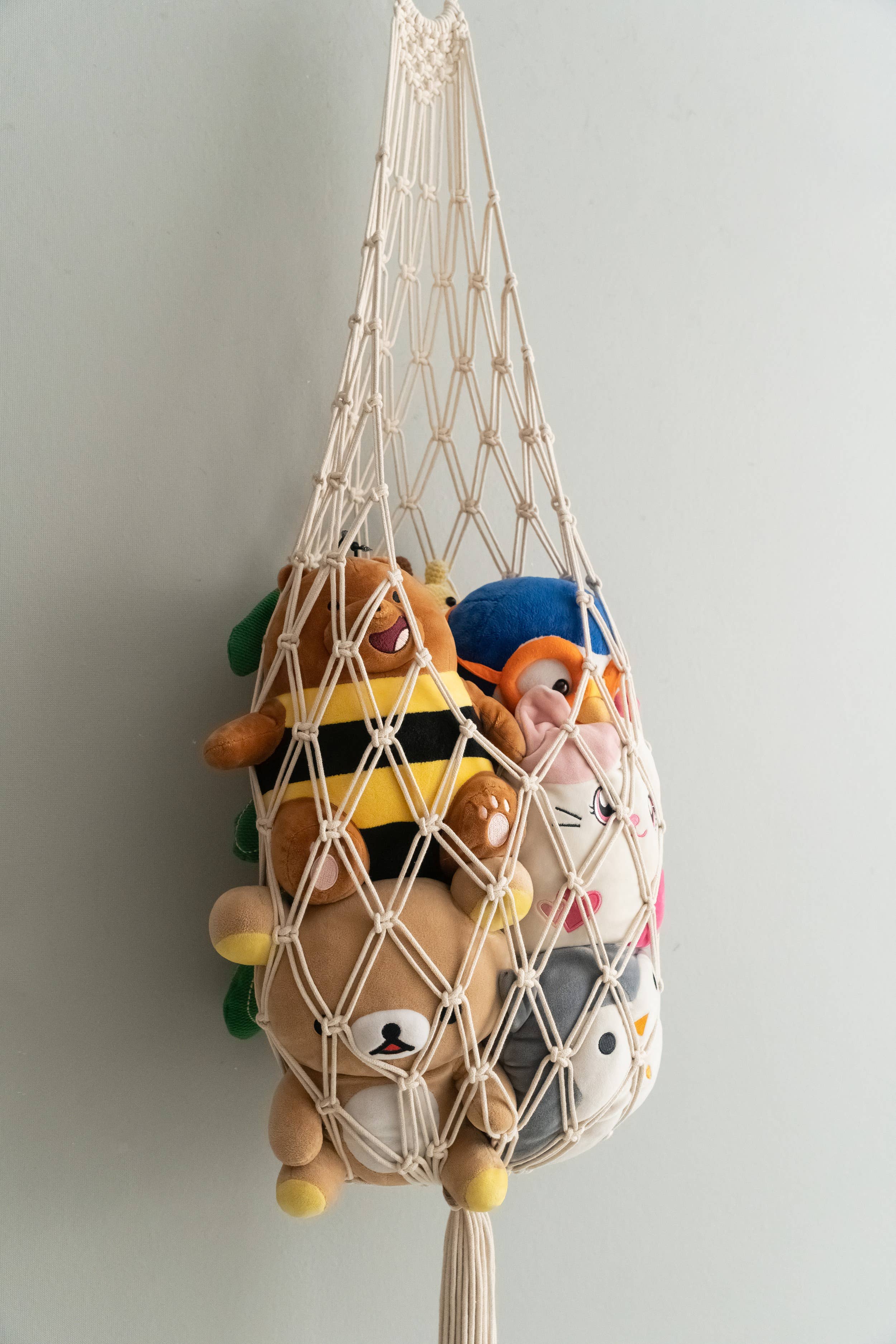 BeanDaikon – wholesale Stuffed/plush toy – Kids & baby – Toy Storage Hammock For Boho Nursery Organization I959