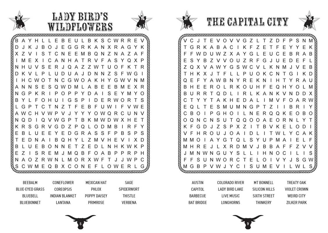 Simon & Schuster - Wholesale Coloring & Activity Book - Adult - All About Texas Word Search by Editors of Thunder Bay Press4