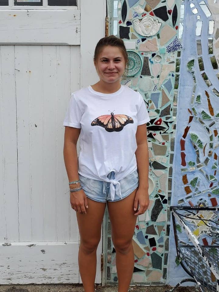 MONARCH_Cali Crop for wholesale by Blue Mermaid Art