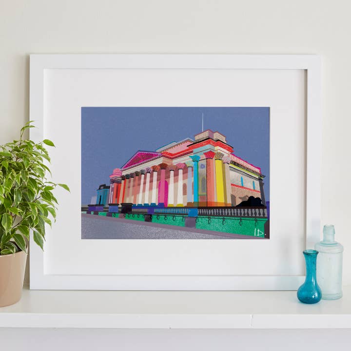 Fitzwilliam Museum Print, Cambridge University Gift voor wholesale door I Drew This