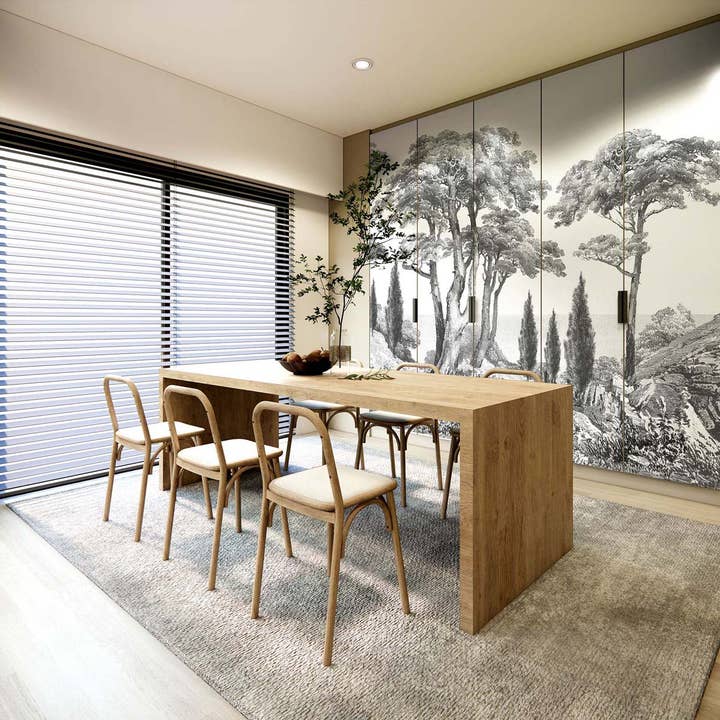 Porquerolles Wall Mural for wholesale by Veer Decor